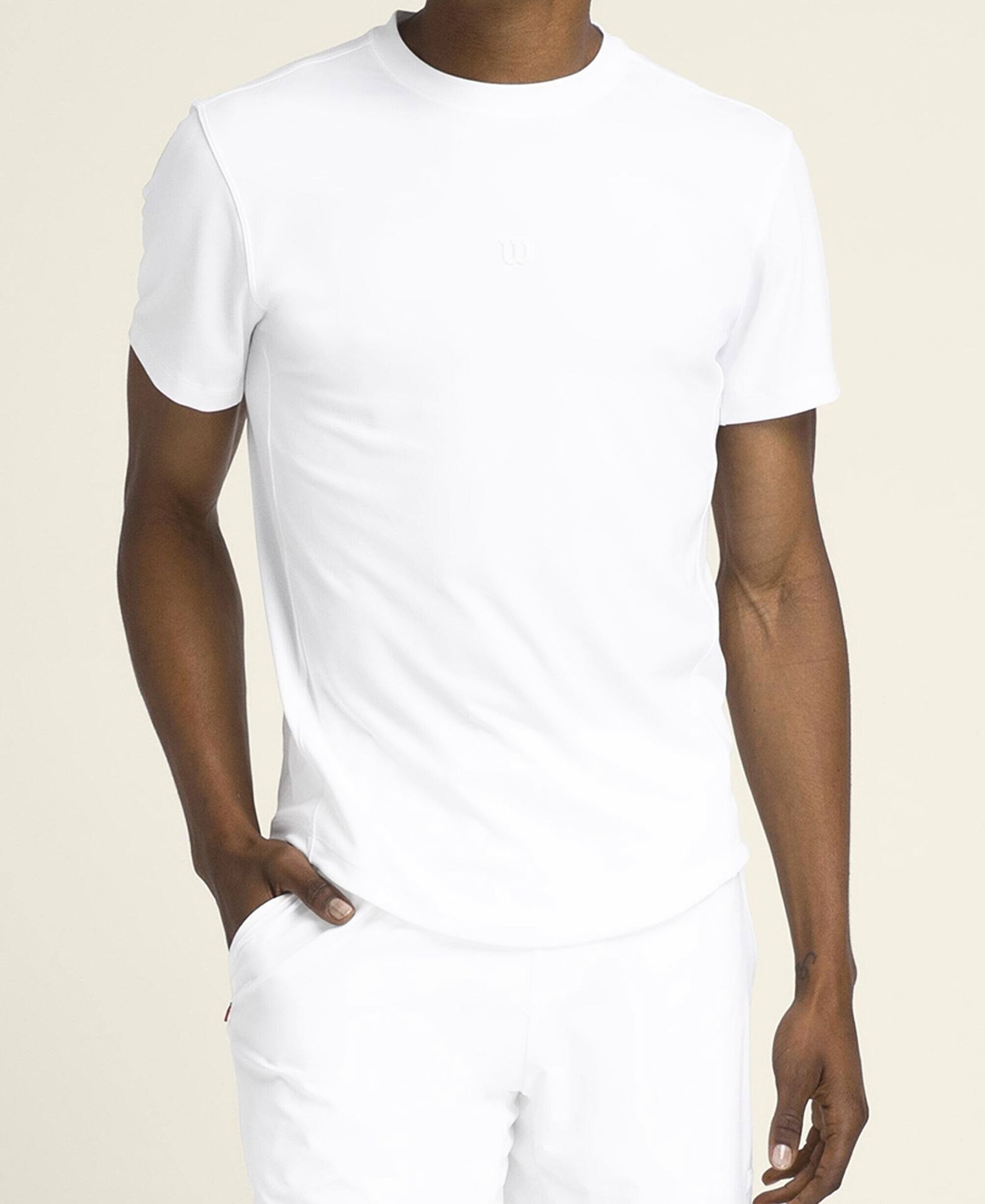 Koszulka męska Wilson M Everyday Performance Tee Bright White L