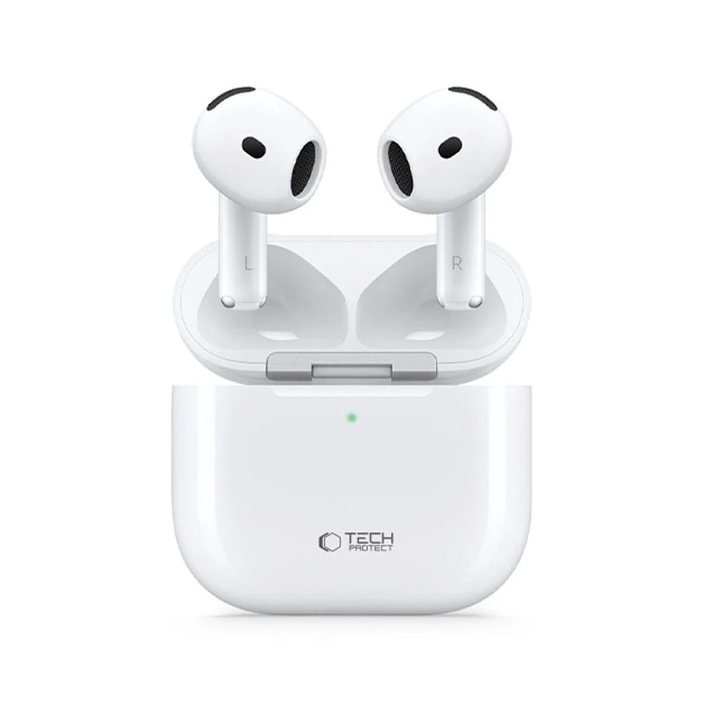 TWS Tech-Protect UltraBoost Core 2 Białe ANC Bluetooth