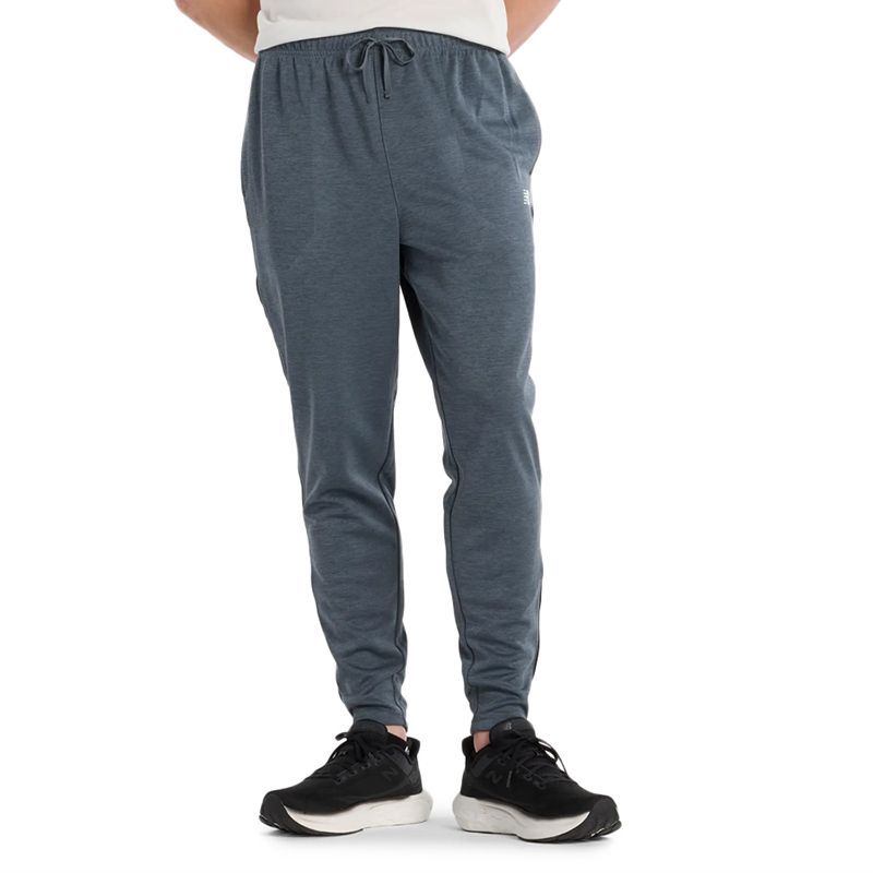 Spodnie męskie New Balance MP51905GT - szare