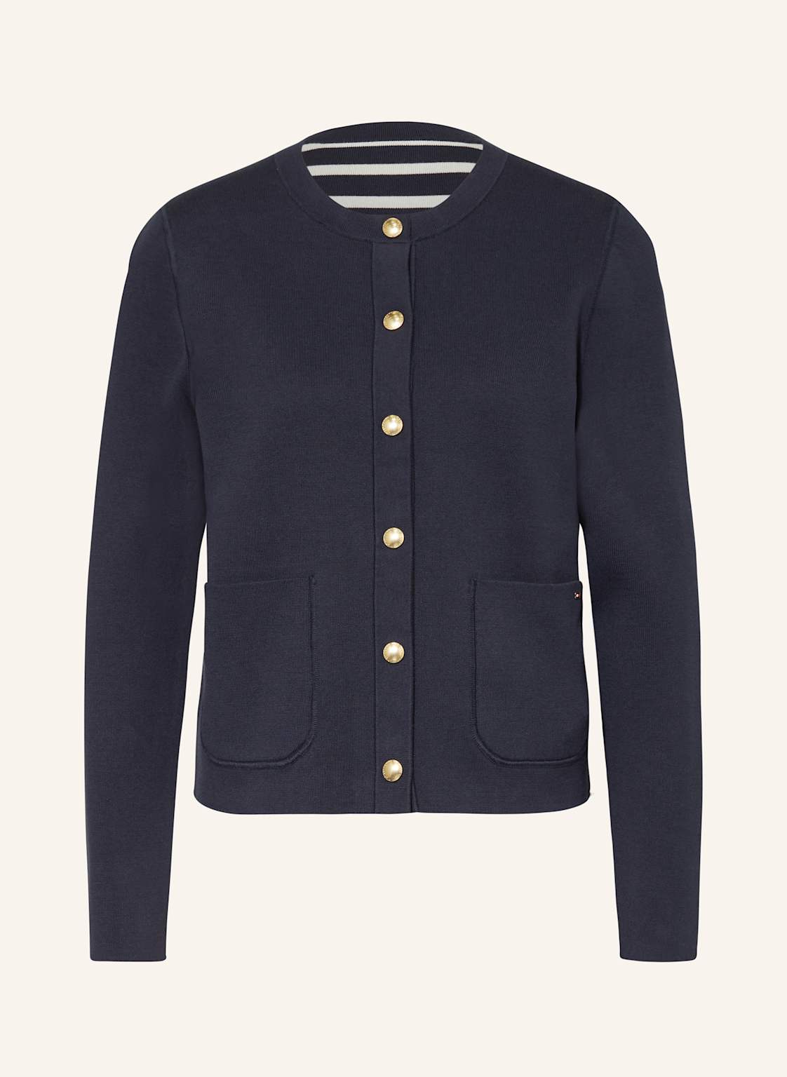 Tommy Hilfiger Dwustronny Kardigan blau