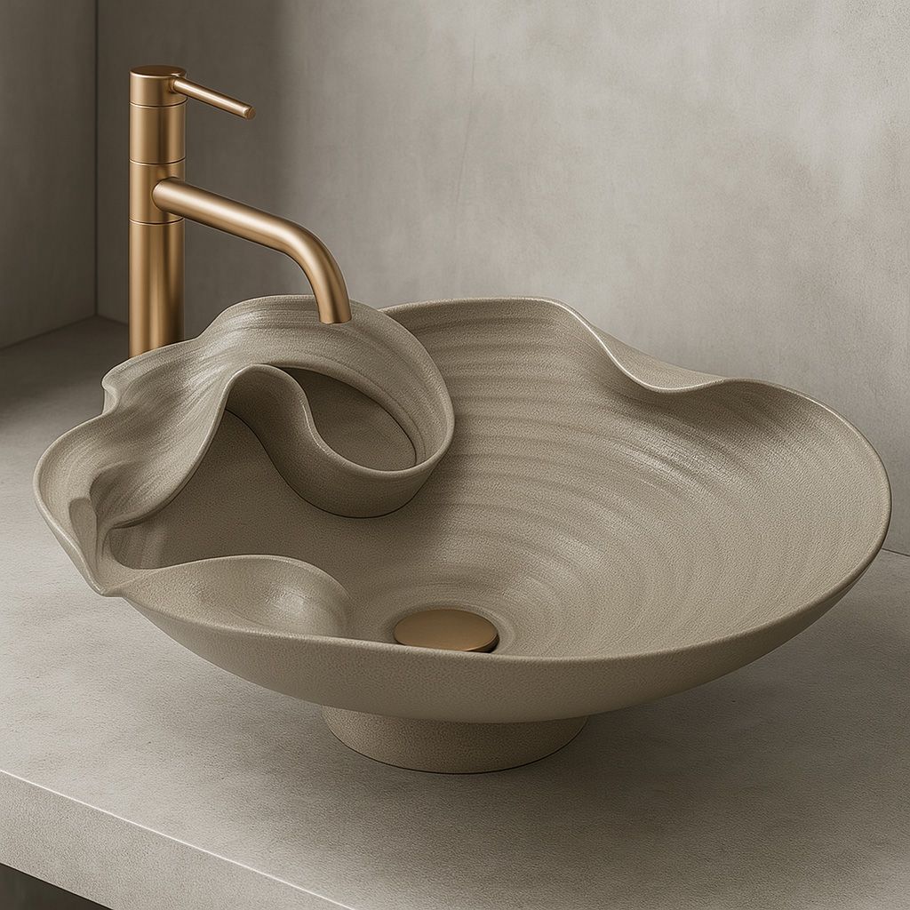 Rea Umywalka nablatowa Rea HM-12 Handmade ART