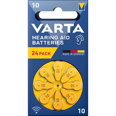 Baterie do aparatu słuchowego VARTA 10 PR70 (24 szt.) 24610101424