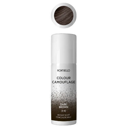 Montibello Colour Camouflage, spray na odrosty, ciemny brąz, 125ml
