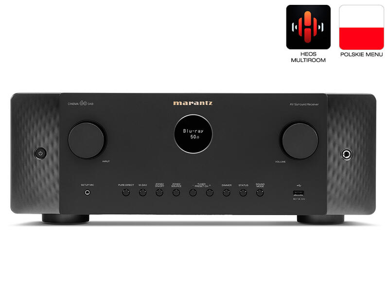MARANTZ AMPLITUNER A/V CINEMA 60DAB Czarny