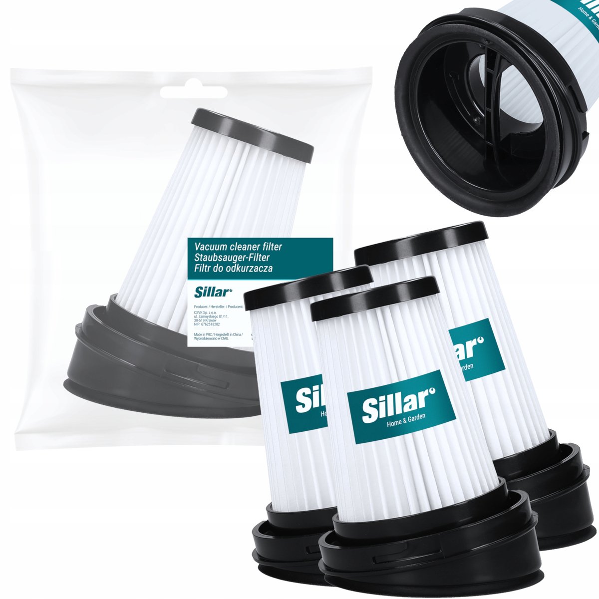 3x Filtr do ETA GORENJE GRUNDIG ETA3447 SVC216FR SVC144FBK GMN9080 VCH9832