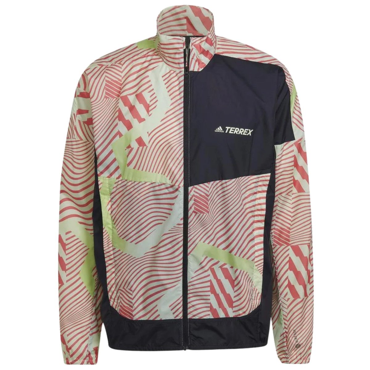 Kurtka męska Adidas Terrex Trail Running wodoodporna do biegania bez kaptura-S