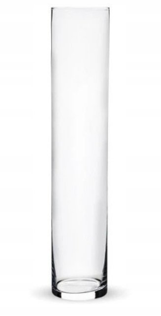 Wazon Szklany Cylinder Tuba h50 d10
