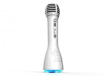 iDance PM 6 - mikrofon Bluetooth biały karaoke