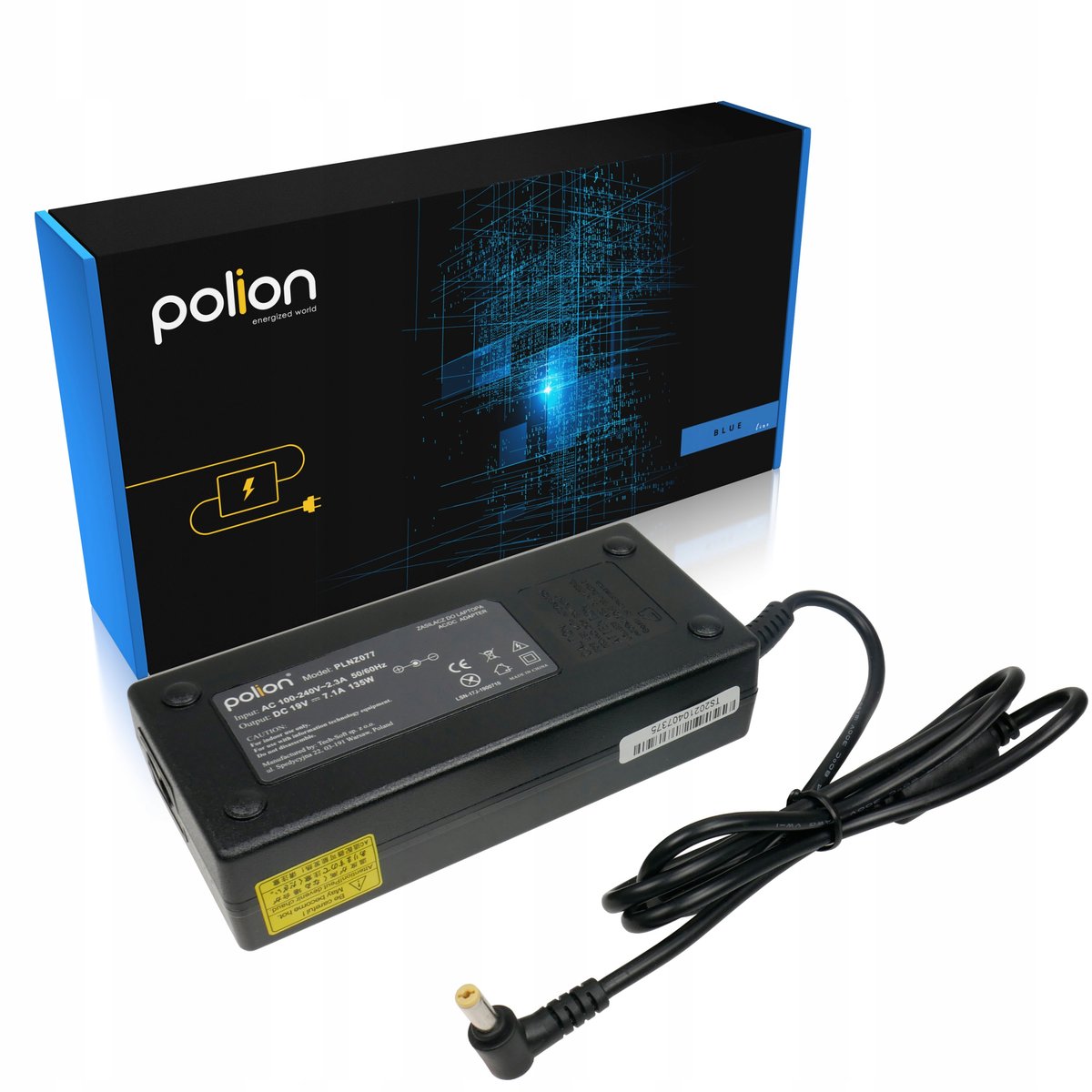 Ładowarka 135W do laptopa ACER 19V 7,1A wtyk 5,5x1,7mm