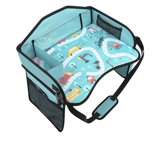 Tacka Stolik Do Podróży Samochodem Dla Dzieci Niebieski Auta