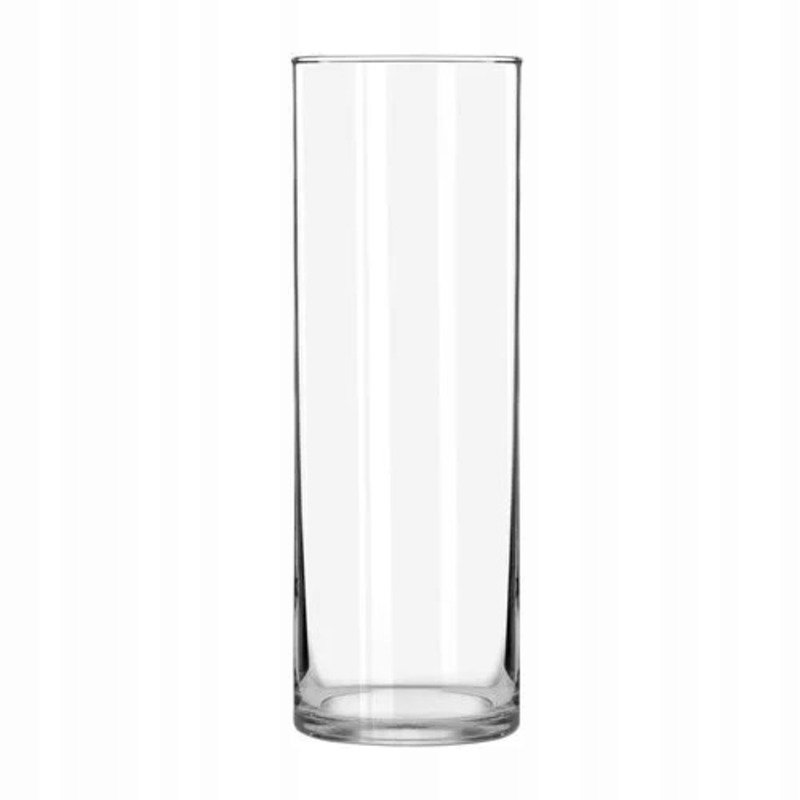 Wazon Szklany Tuba Cylinder h50 d10