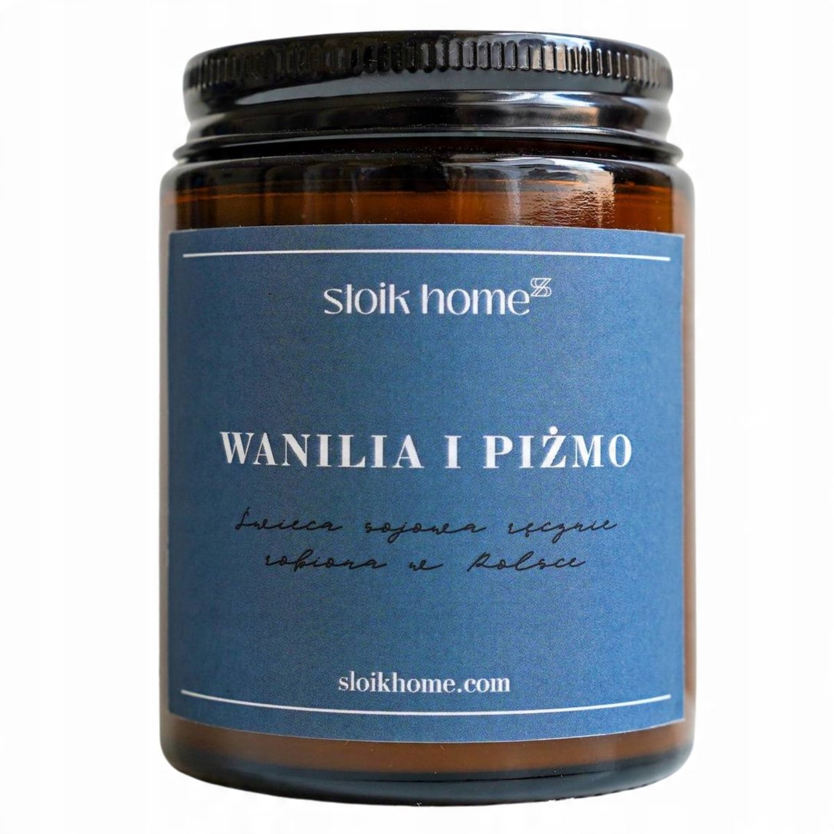 Świeca sojowa Wanilia I Piżmo – zapachowa 150 ml Słoik Home