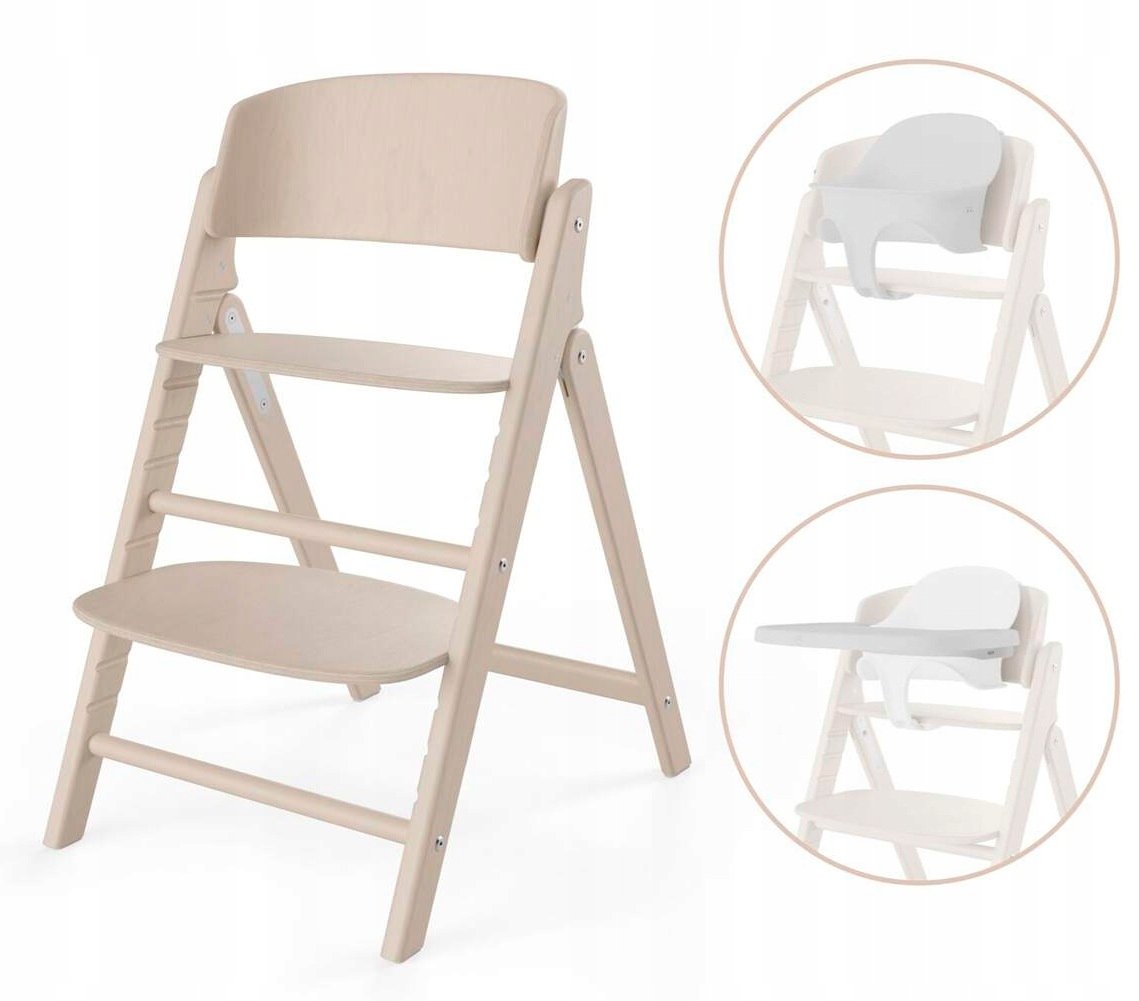 Cybex Click & Fold 3-in-1 krzesełko do karmienia / All Natural