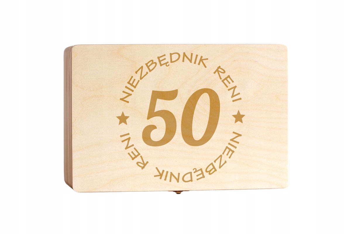 Pudełko Skrzynka Szkatułka Kuferek Przybornik Niezbędnik z imieniem