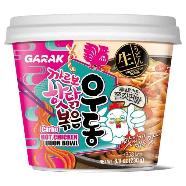 Koreański Udon Hot Carbonara 230g