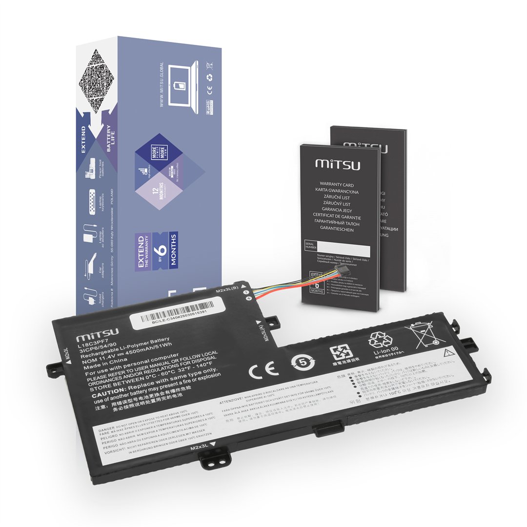 Bateria L18C3PF7 L18L3PF3 L18C3PF6 L18M3PF6 L18L3PF2 do Lenovo IdeaPad