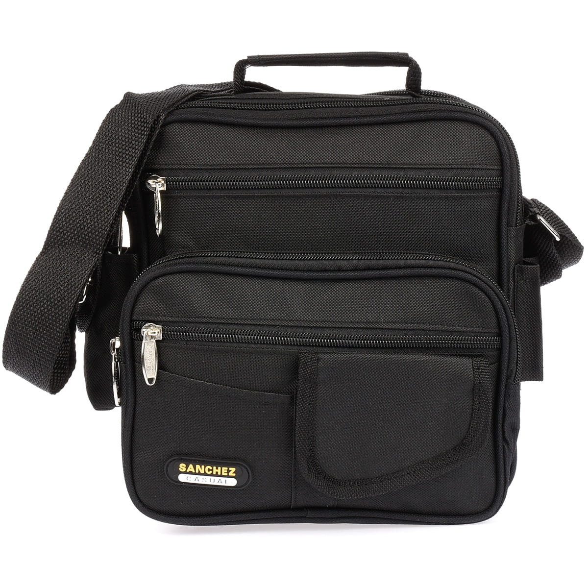 Torba męska z nylonu marki Sanchez czarna