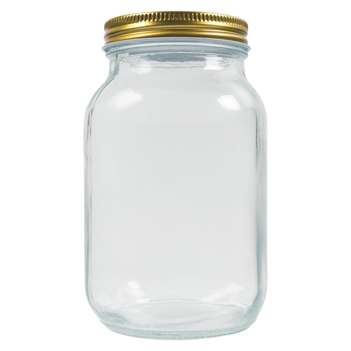 Szklany Słoik 950 ml z Zakrętką do Owsianki Makaronu Świec DIY Przyprawy