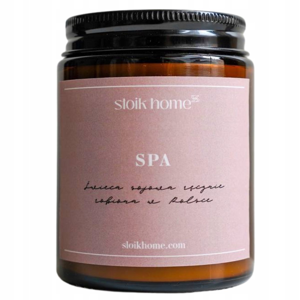 Świeca sojowa SPA – zapachowa 150 ml Słoik Home
