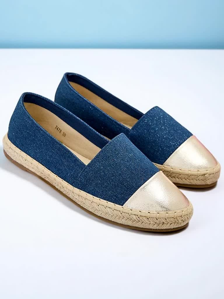 Royalfashion Damskie espadryle a'la jeansowe Anerta-37
