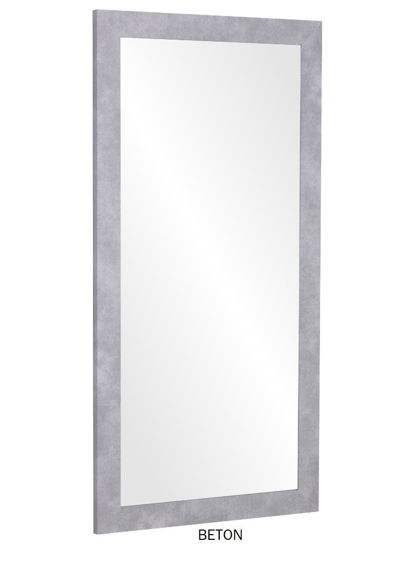 Lustro Profilmat w ramie BETON 130X40 PREMIUM