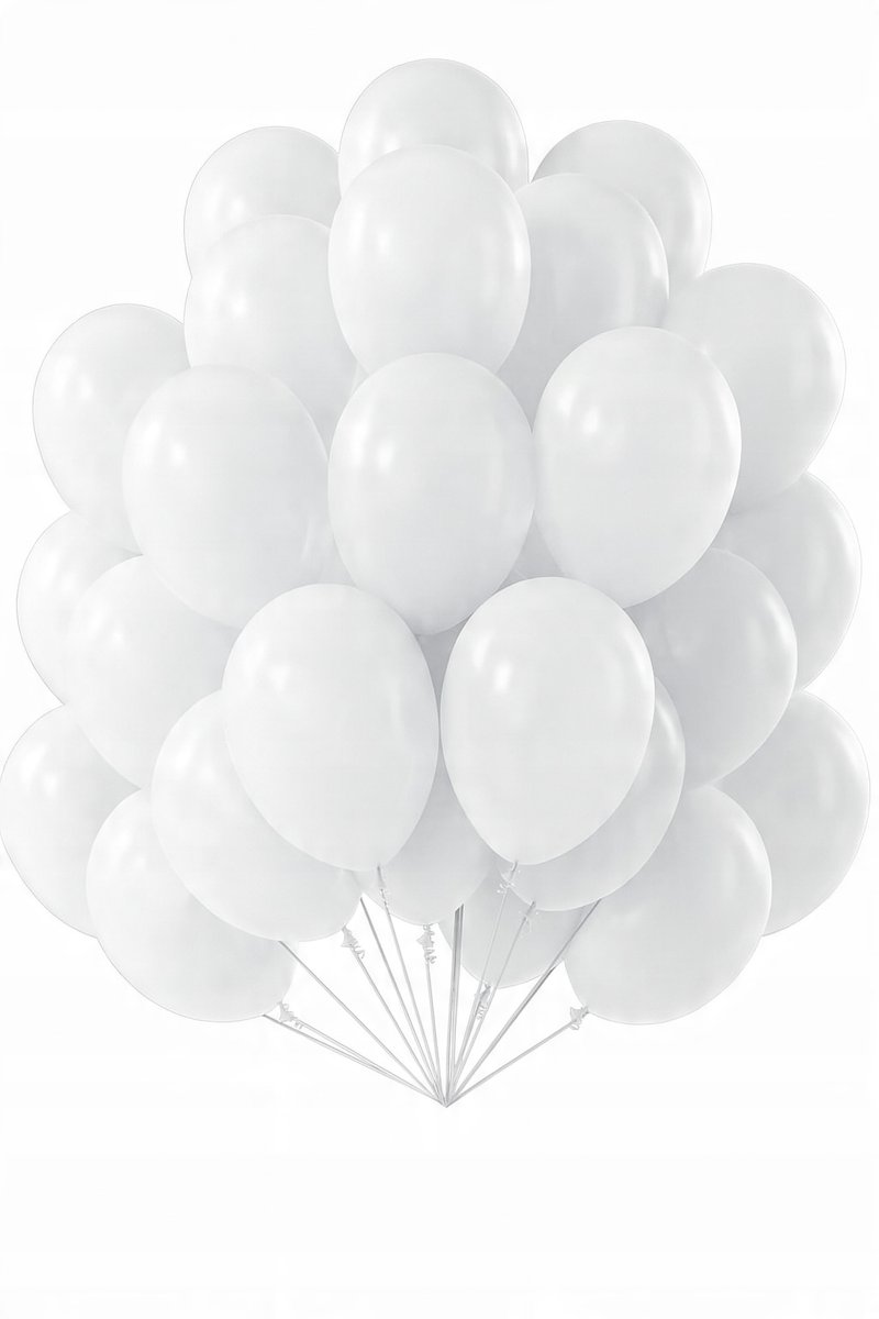 BALONY LATEKSOWE SREBRNE SZARE URODZINOWE NA URODZINY ŚLUB 12'' 100 SZT