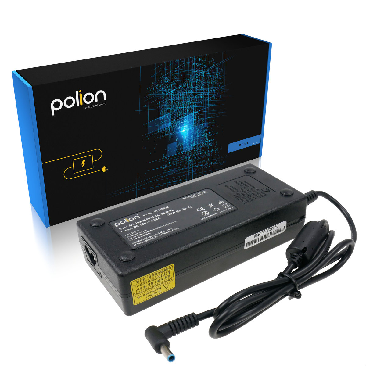 Ładowarka 120W do laptopa ASUS 19V 6,32A wtyk 4,5x3,0mm pin