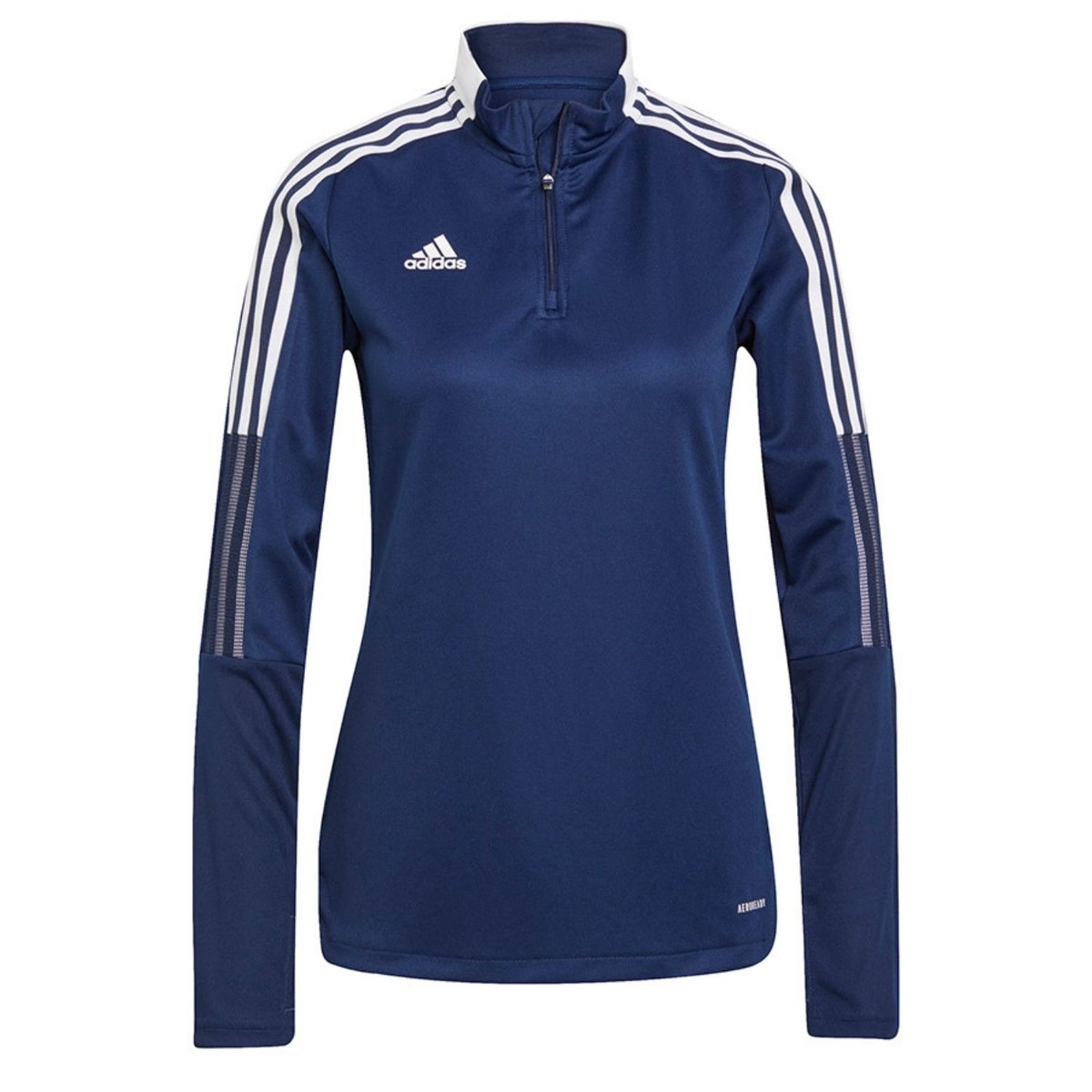 Bluza damska Adidas Tiro 21 rozsuwana granatowa sportowa-XXS