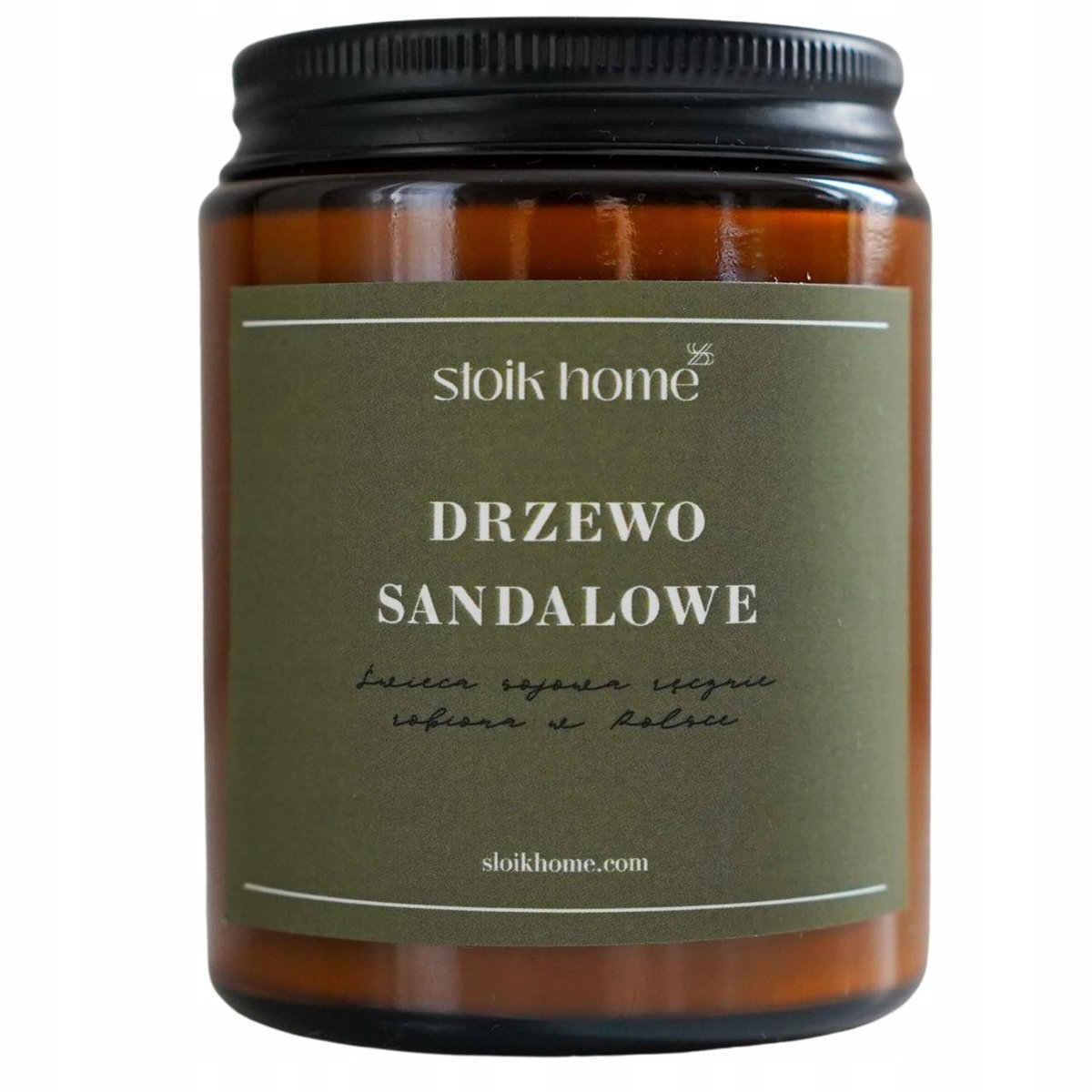Świeca sojowa Drzewo Sandałowe zapachowa 150 ml Słoik Home