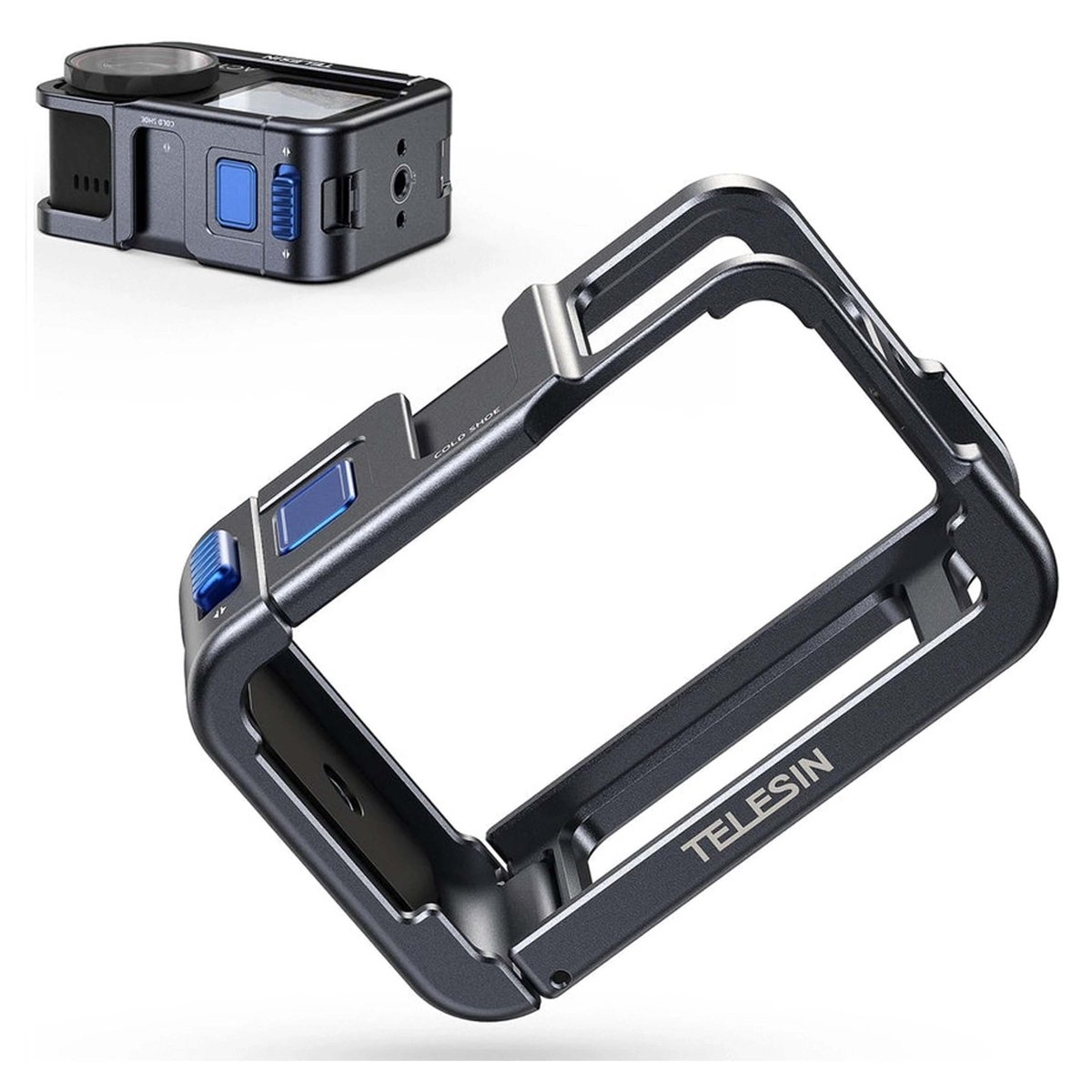 TELESIN Obudowa Ochronna Aluminiowa DJI Action 5/4/3 54g