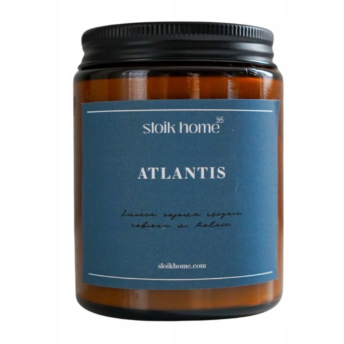 Świeca sojowa Atlantis – zapachowa 150 ml Słoik Home