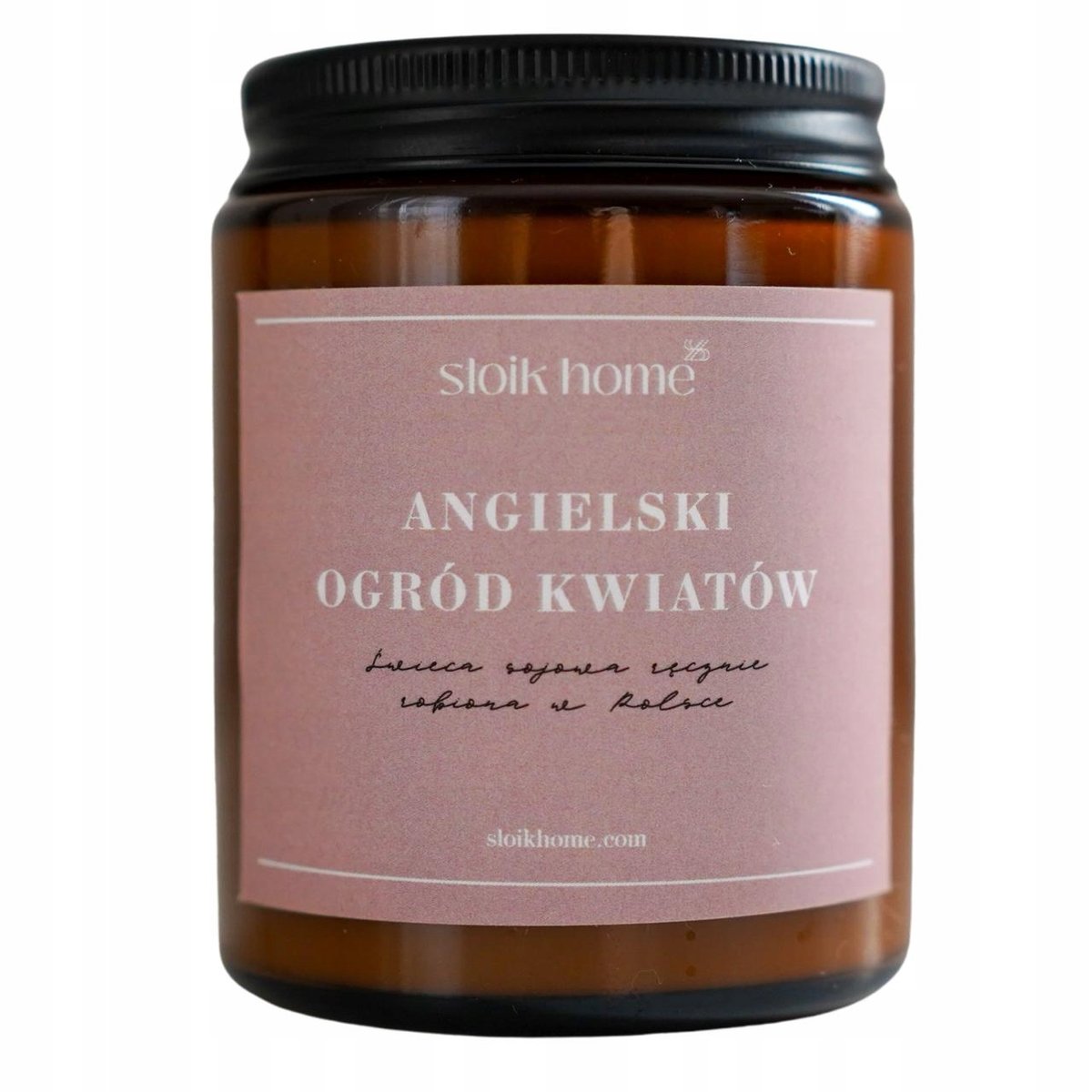 Świeca sojowa Angielski Ogród Kwiatów – zapachowa 150 ml Słoik Home