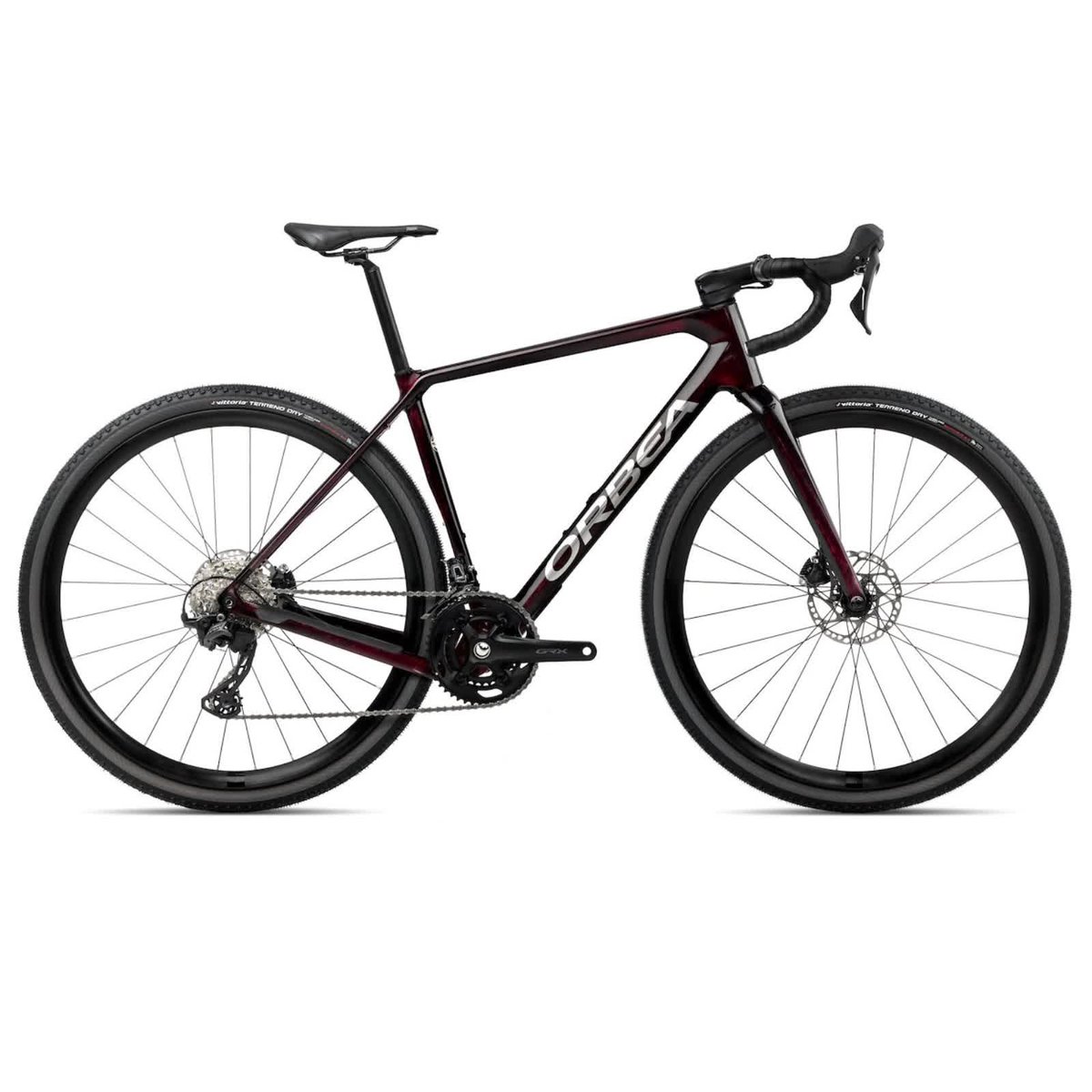 Rower Gravel Orbea Terra M30Team L Wine Red Carbon View (Gloss)
