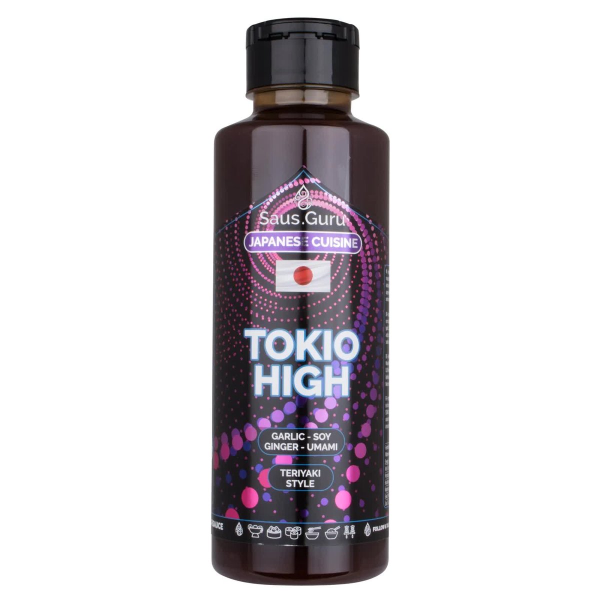 SOS NA GRILLA słodko kwaśny sos teriyaki gęsty TOKIO HIGH ASIAN SAUCE