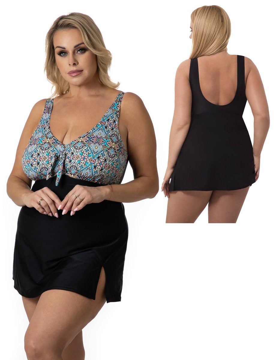 TANKINI DLA PUSZYSTEJ Kostium kąpielowy 50 52 54 5XL