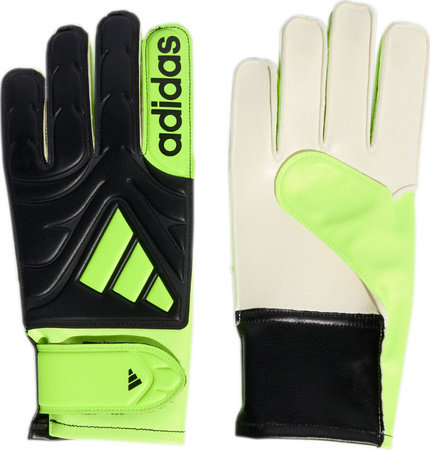 RĘKAWICE ADIDAS COPA CLUB JN5341 CZARNO-LIMON. r.4,5