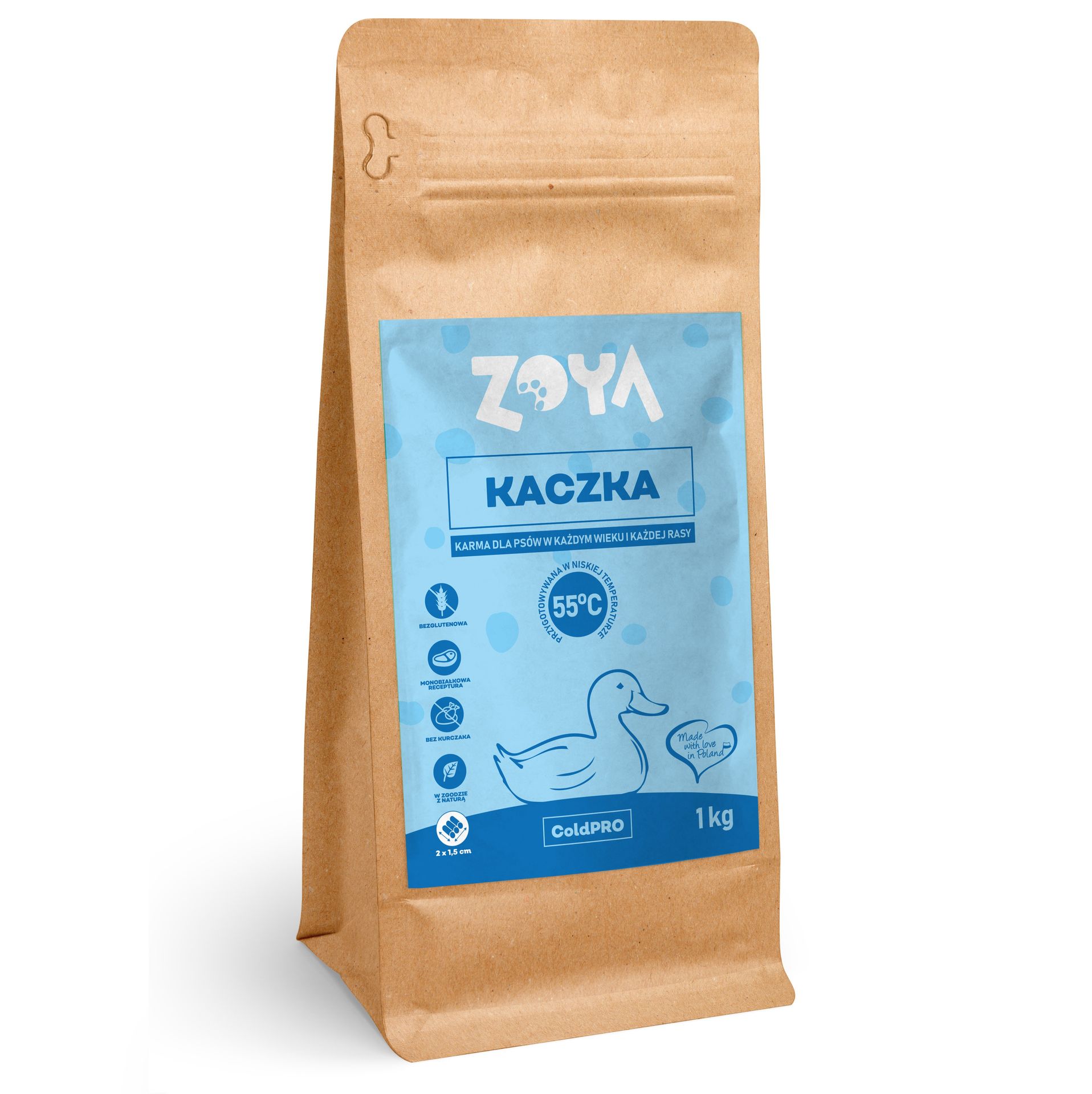 ZOYA ColdPRO Kaczka - sucha karma dla psa - 1kg