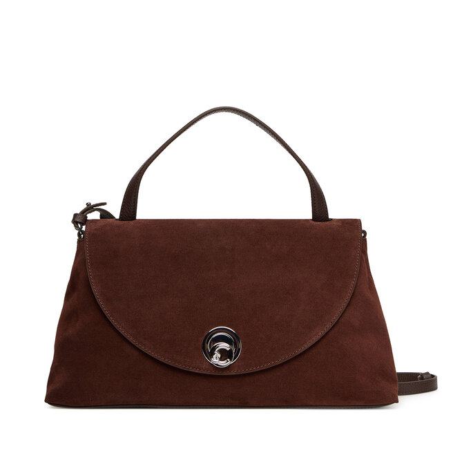 Torebka Coccinelle Toc Coccinellenikla Suede Bim E1 TOC 18 01 01 Brązowy