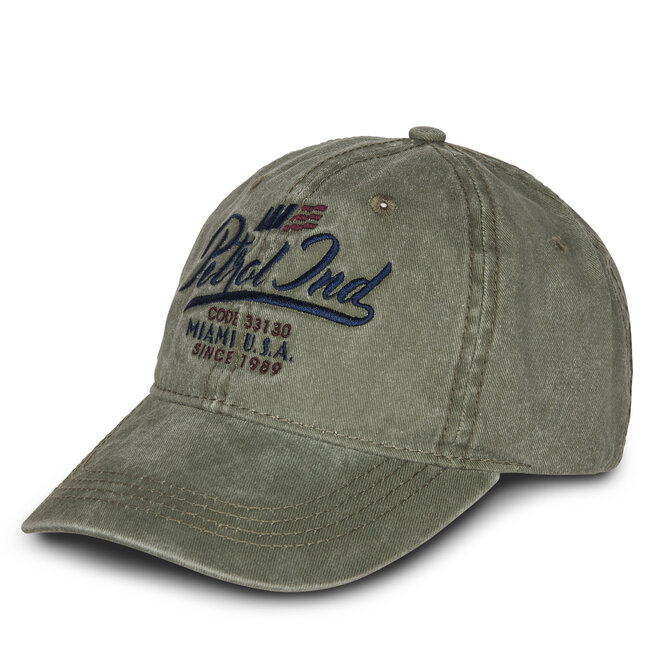 Czapka z daszkiem Petrol Industries M-1050-CAP820 Zielony