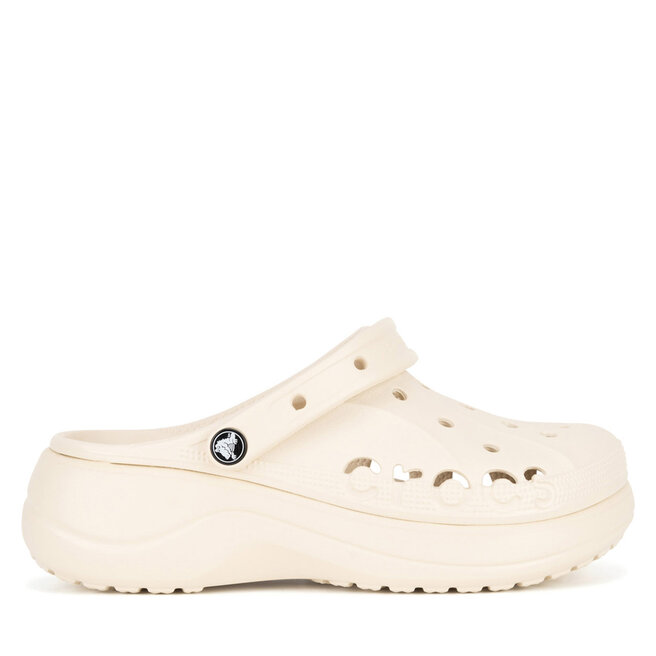 Klapki Crocs C-BAYA PLATFORM CLOG 208186-11S Beżowy