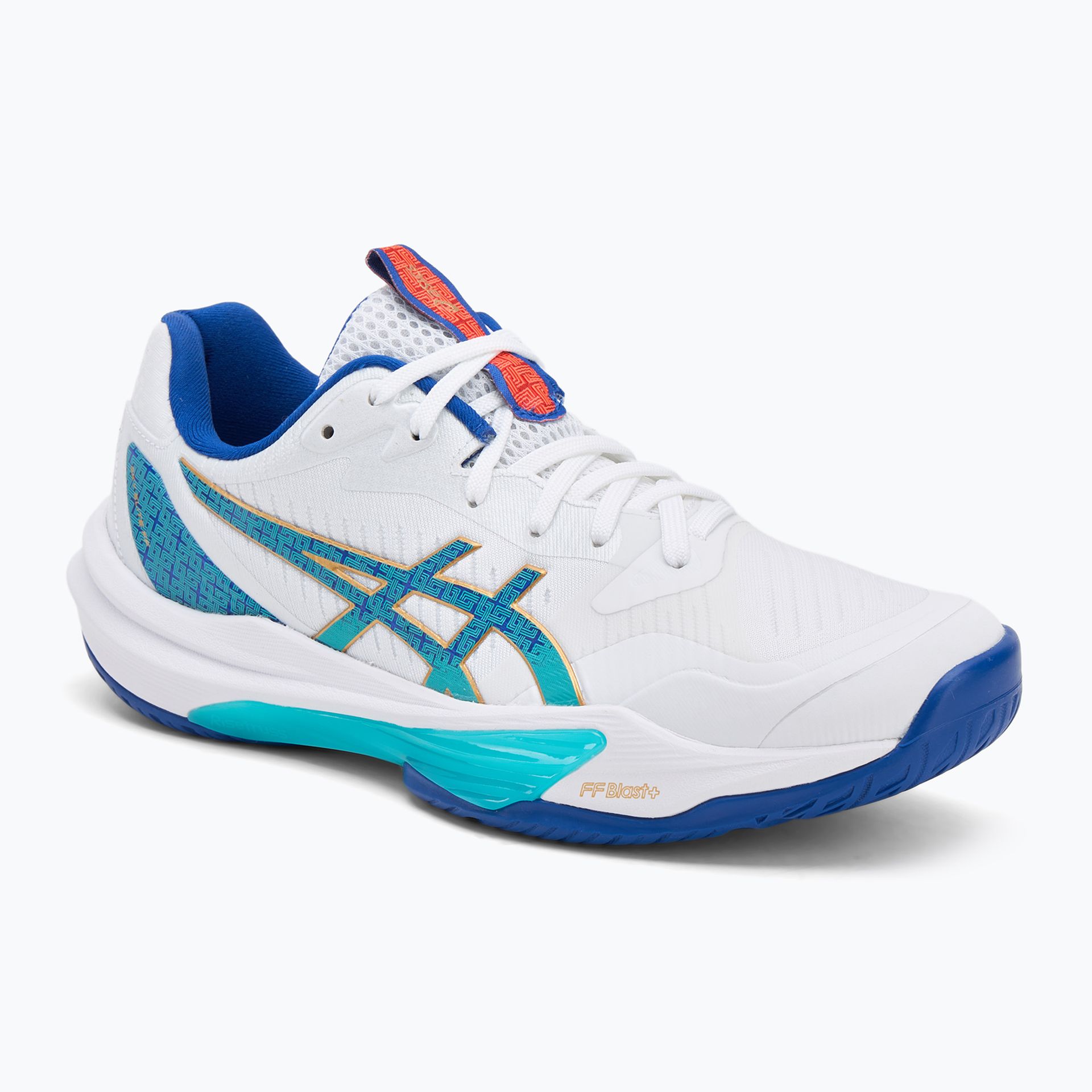 Buty do siatkówki męskie ASICS Sky Elite FF 3 white/asics blue WYSYŁKA W 24H 30 DNI NA ZWROT