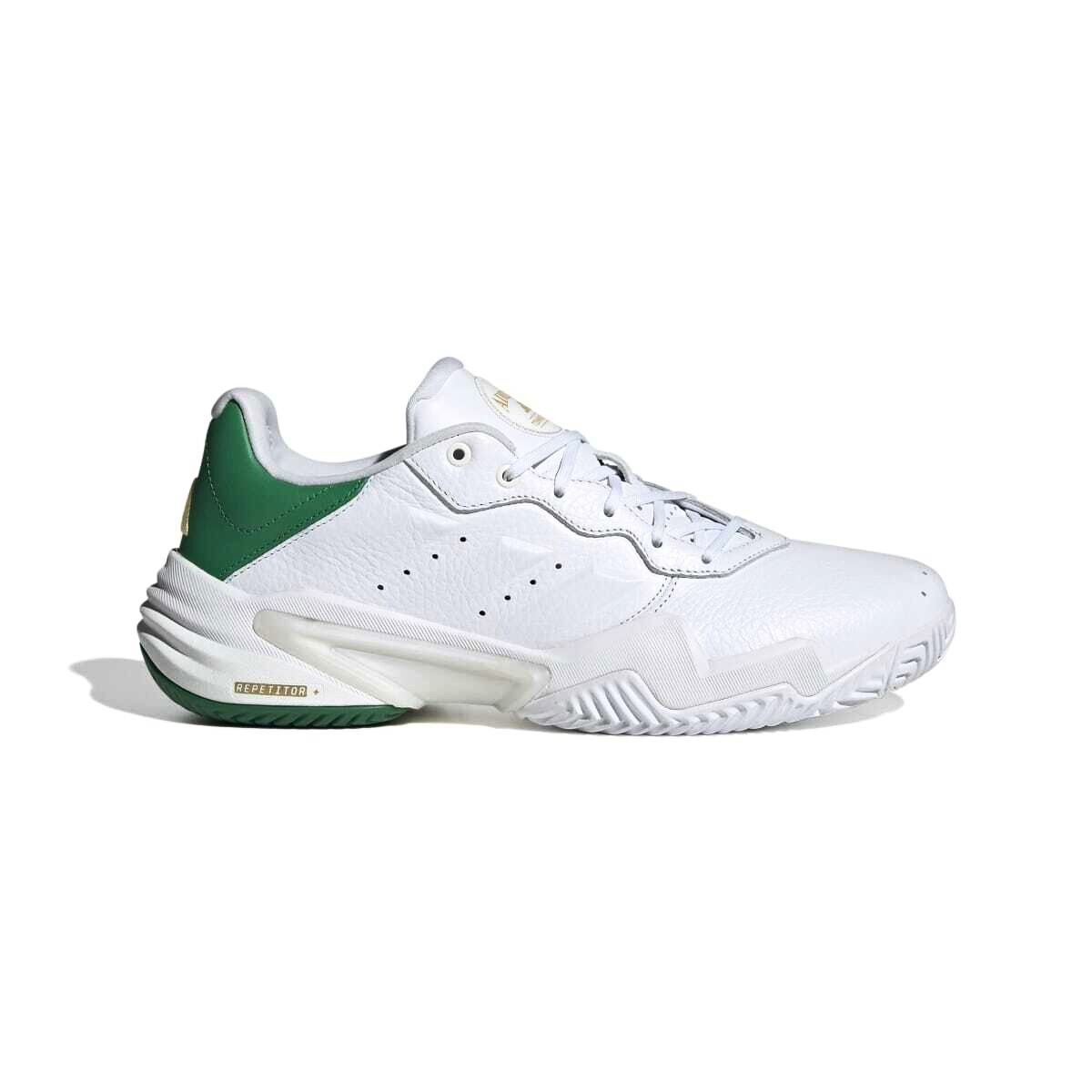 Męskie buty tenisowe adidas Barricade 13 Leather White / Cloud White EUR 44