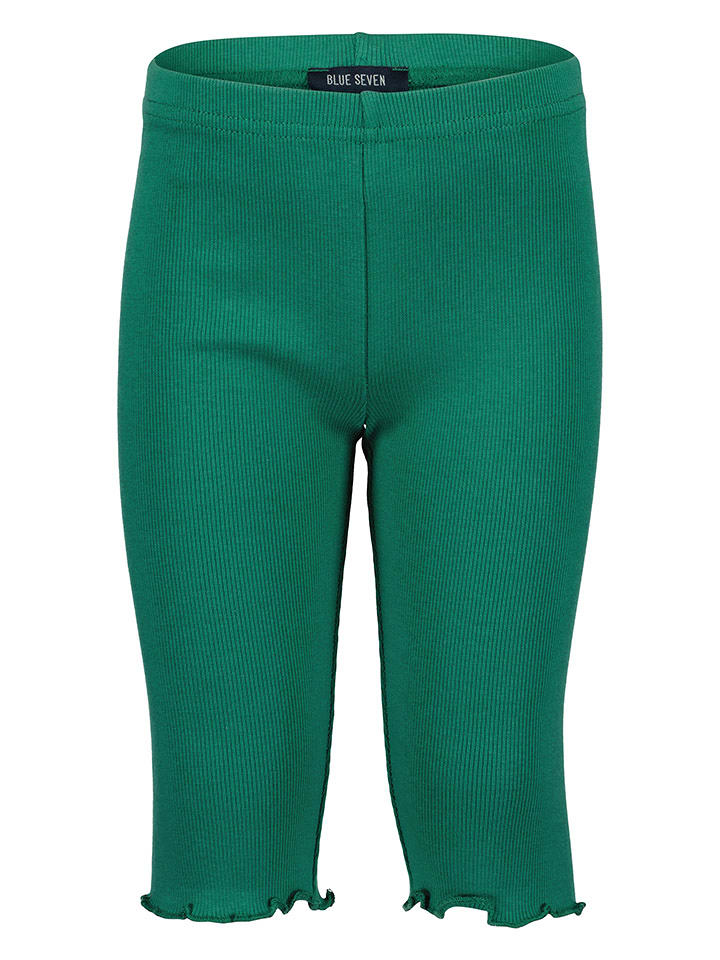 Blue Seven Legginsy w kolorze zielonym