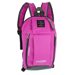 Solidny Kompaktowy Superlekki Mały Plecak Bag Street Nordic Walking ''DE LUXE'' RÓŻOWY BS4084