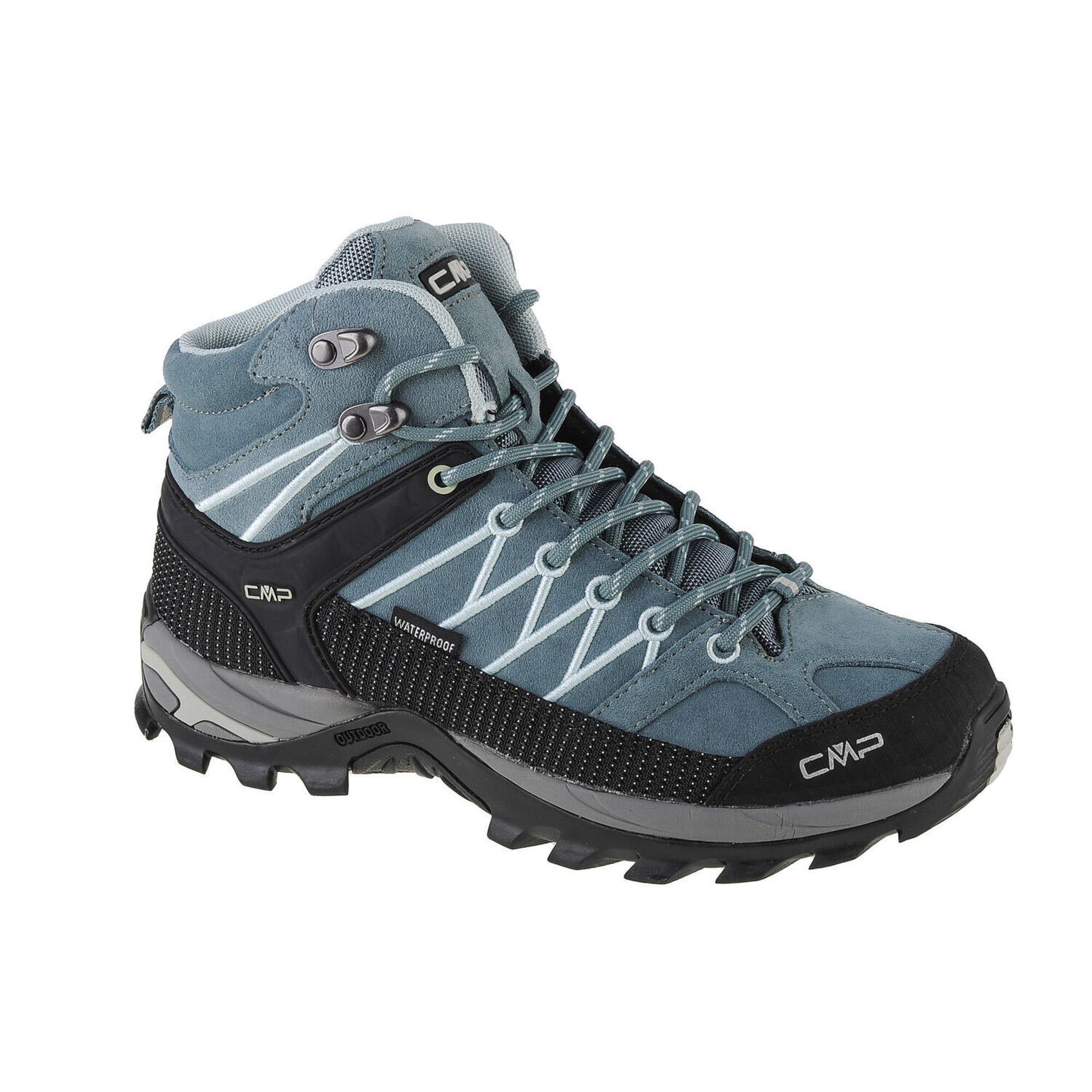 CMP Damskie buty trekkingowe Rigel Mid Wmn Wp Walking, Mineral Green, 36 EU, Ziele? mineralna, 36 EU