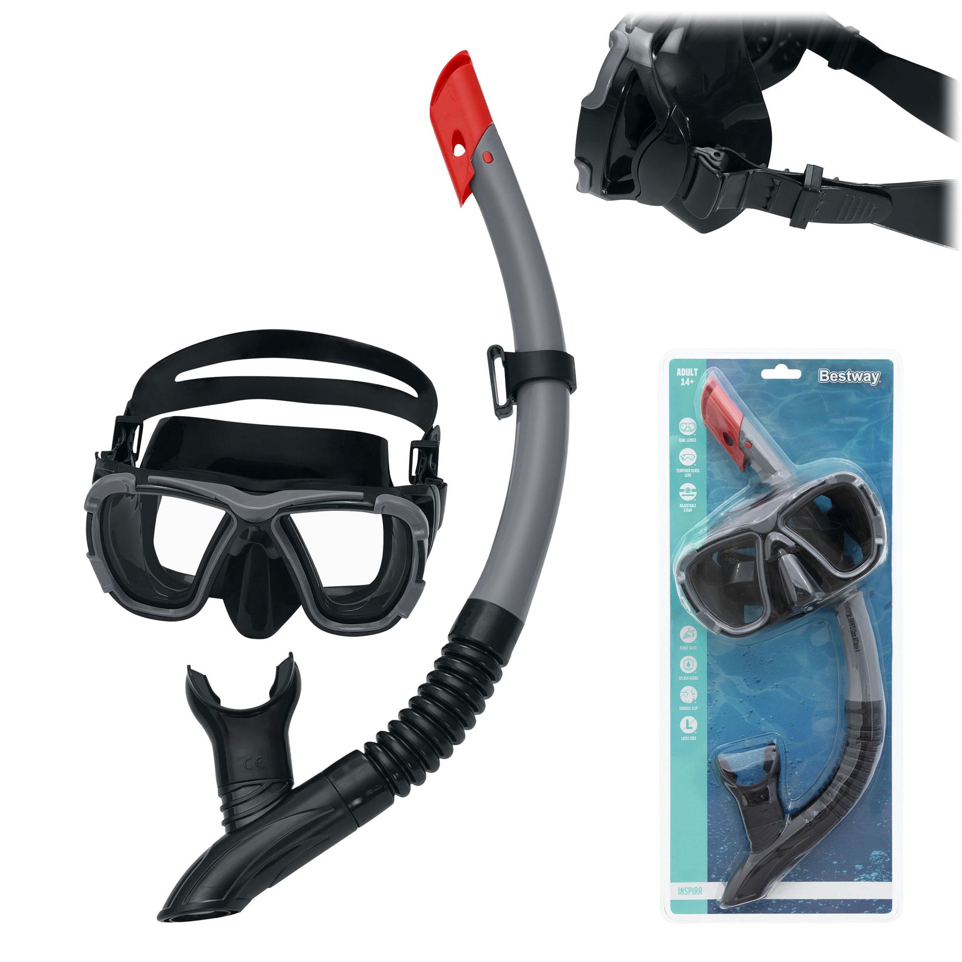 Zestaw do nurkowania szary Bestway 24021