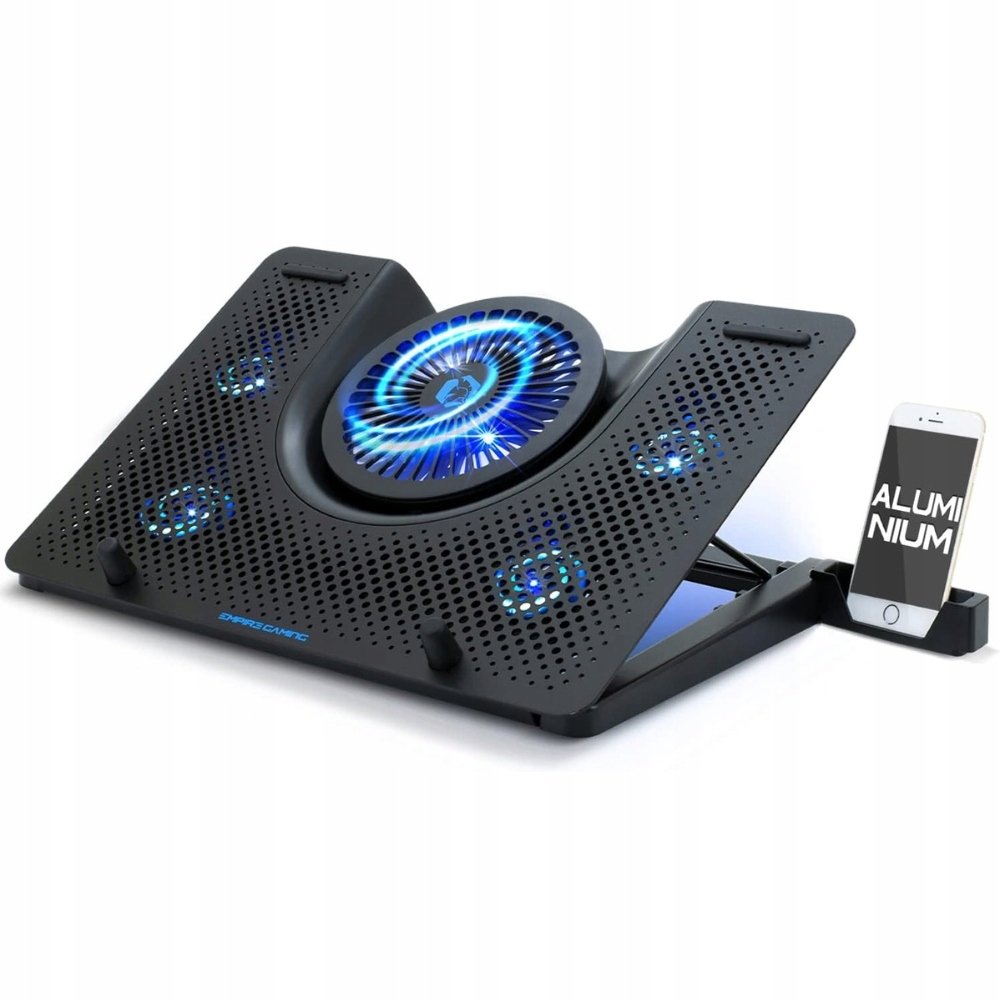 EMPIRE GAMING Turboost - Podkładka Chłodząca 5x LED do 17
