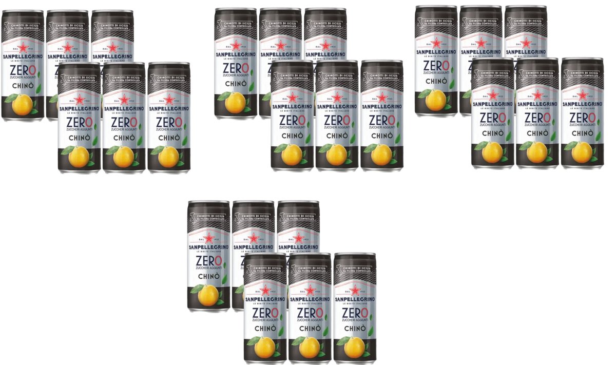 Napój gazowany Chinò Zero 330ml - San Pellegrino