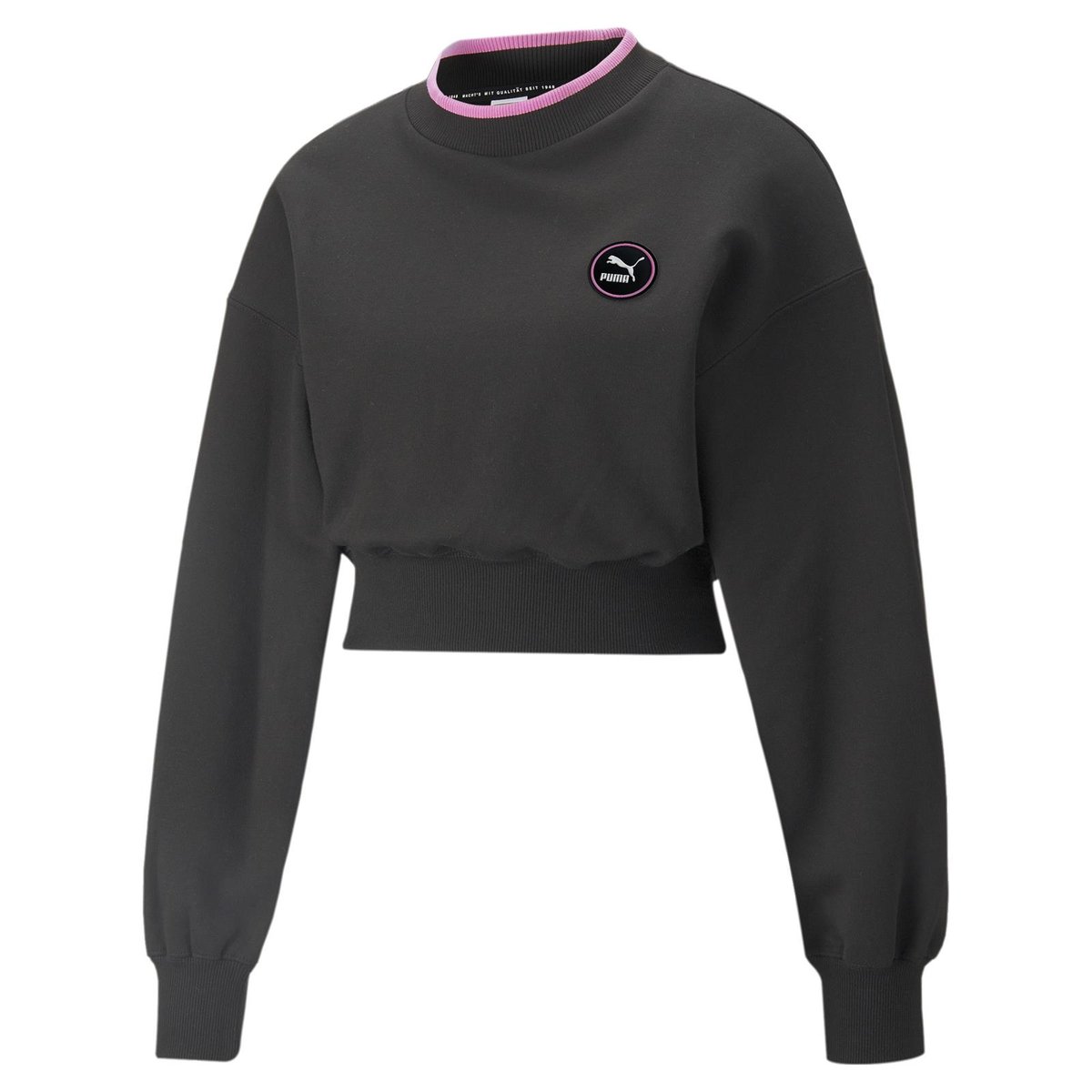 Bluza damska Puma SWXP CREW NECK czarna 53356201-S
