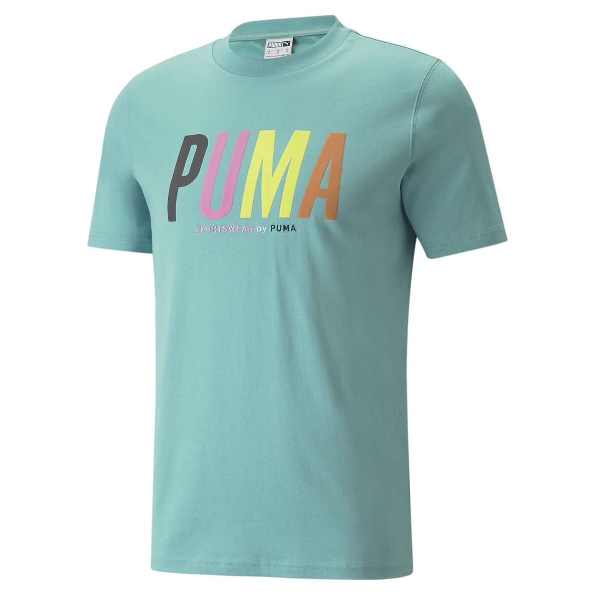 Koszulka męska Puma SWXP GRAPHIC niebieska 53362361-M